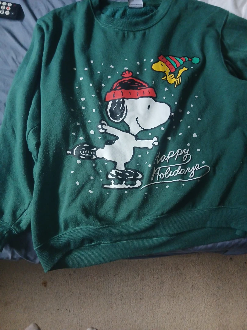 Snoopy "Happy Holidays" Christmas Sweatshirt