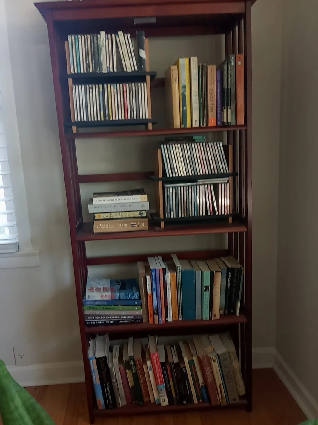 Wooden Bookshelf