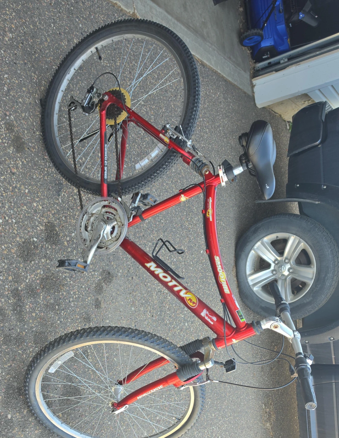 Mooty Mountain Bike - Red