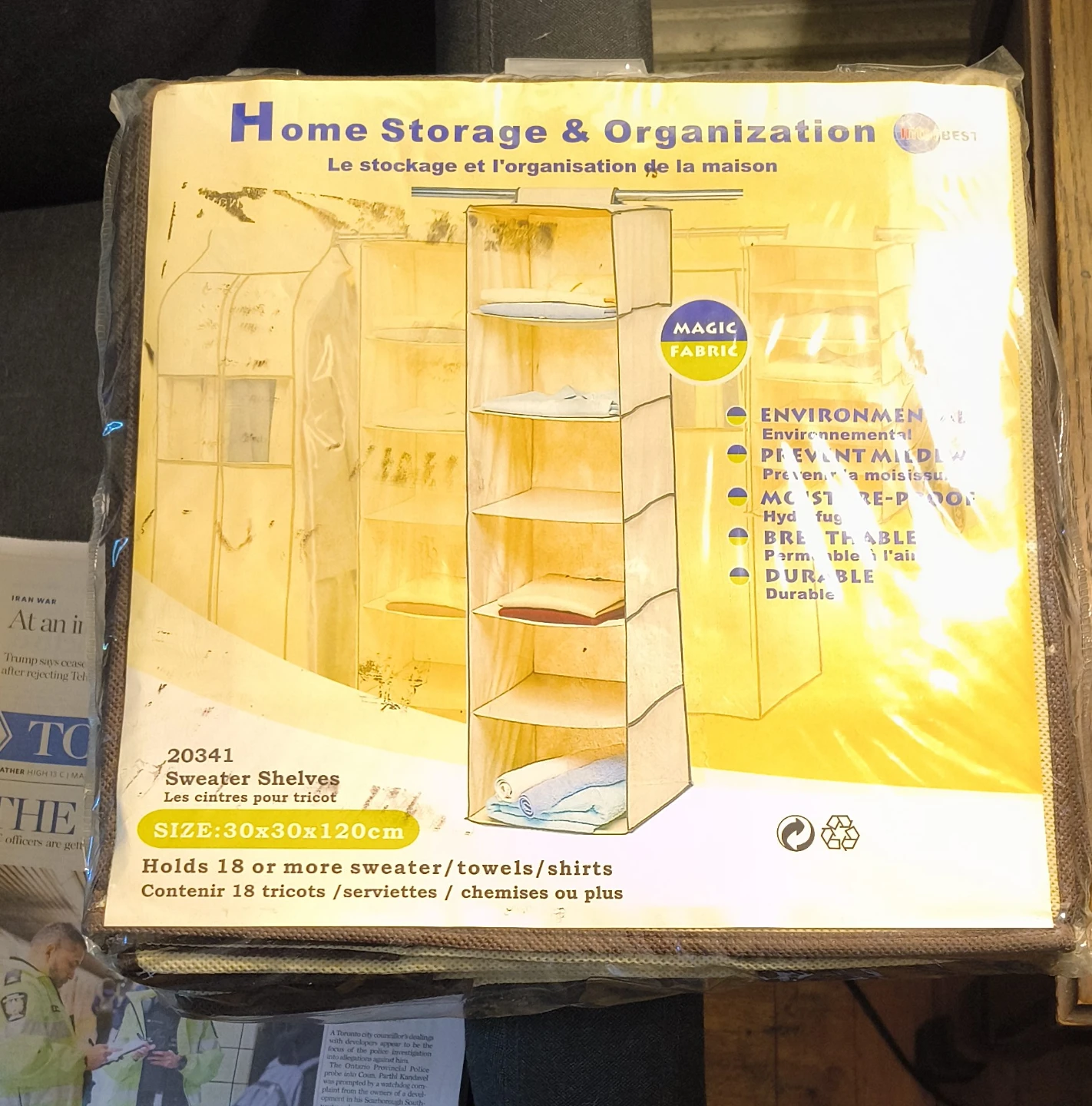 Home Storage & Organization Sweater Shelves