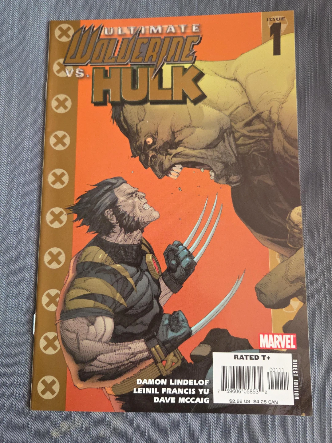 Ultimate Wolverine vs. Hulk Issue 1 Comic Book