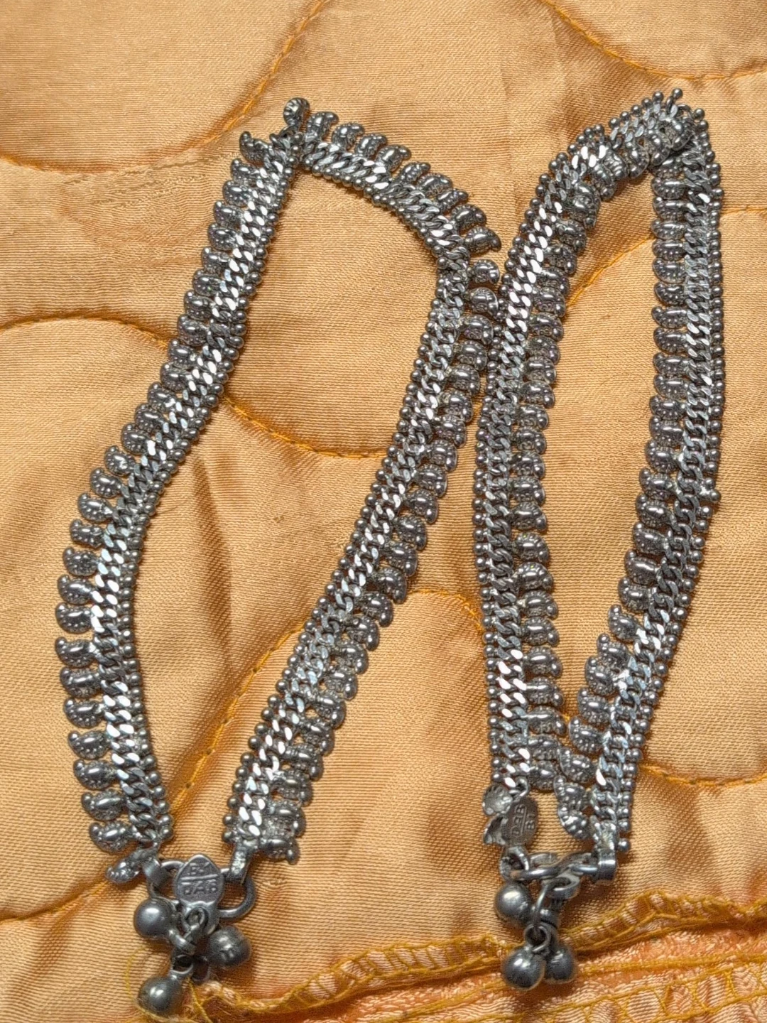 Not Silver Anklets with Bells