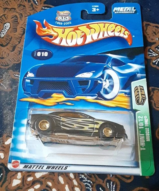 Hot Wheels T-Hunt Muscle Tone 10/12 Toy Car