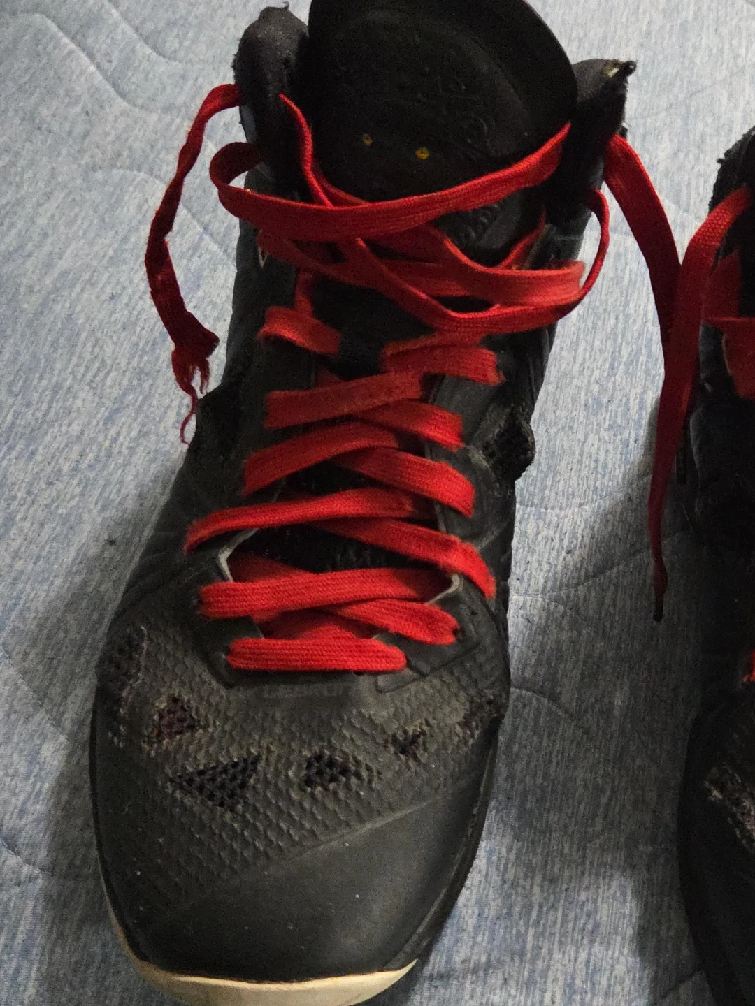 Nike Air Max Basketball Shoes - Black/Red