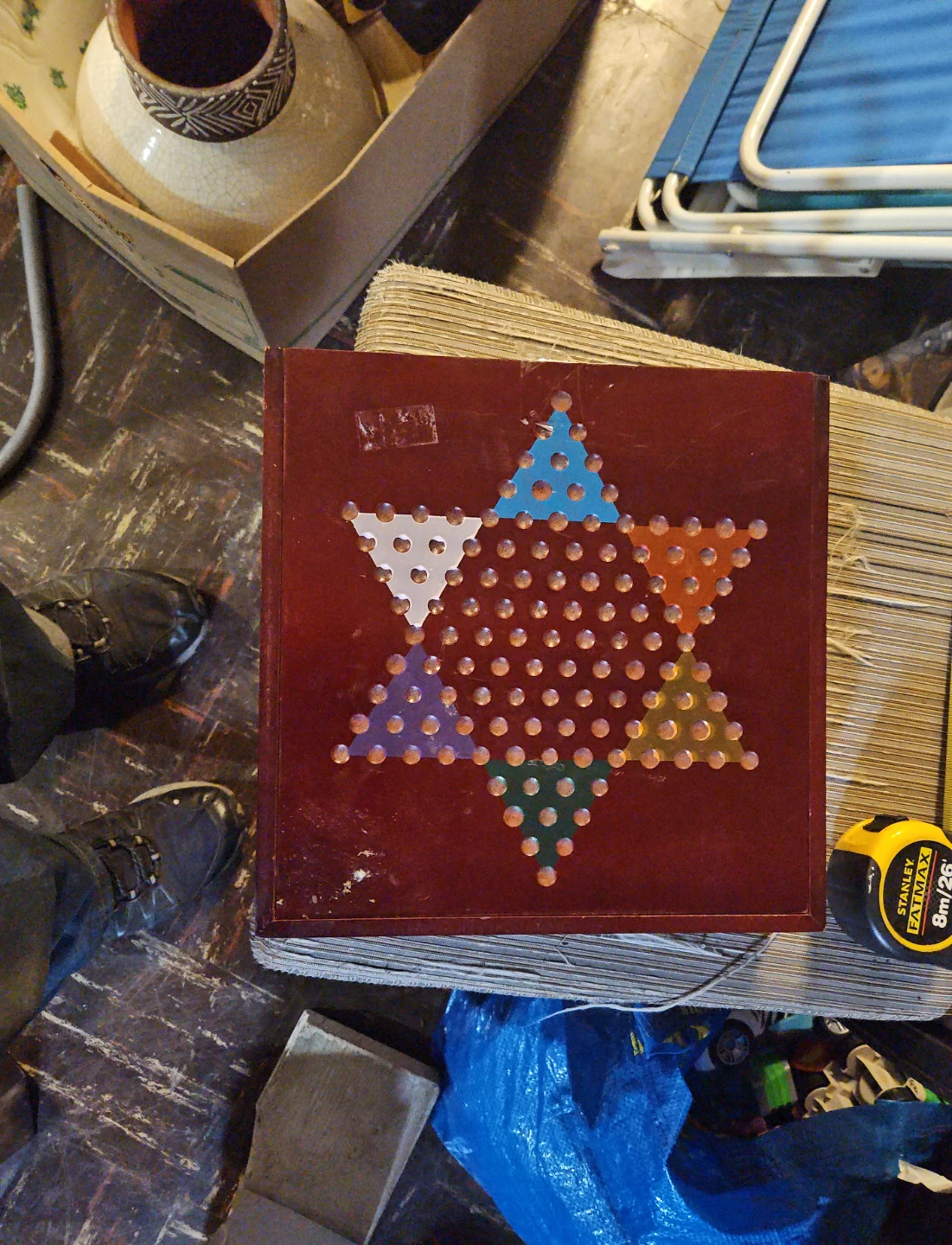 Wooden Chinese Checkers Board Game