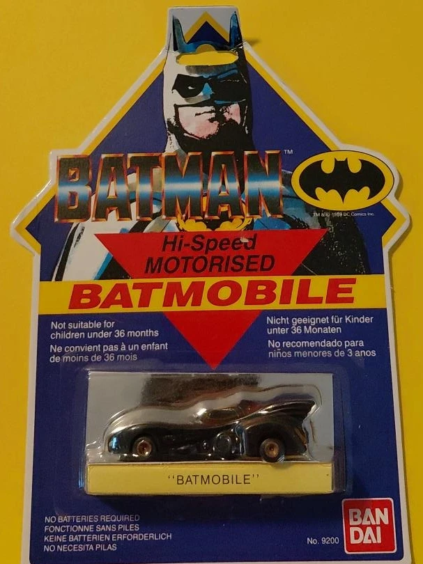 Bandai Batman Hi-Speed Motorised Batmobile Toy Car