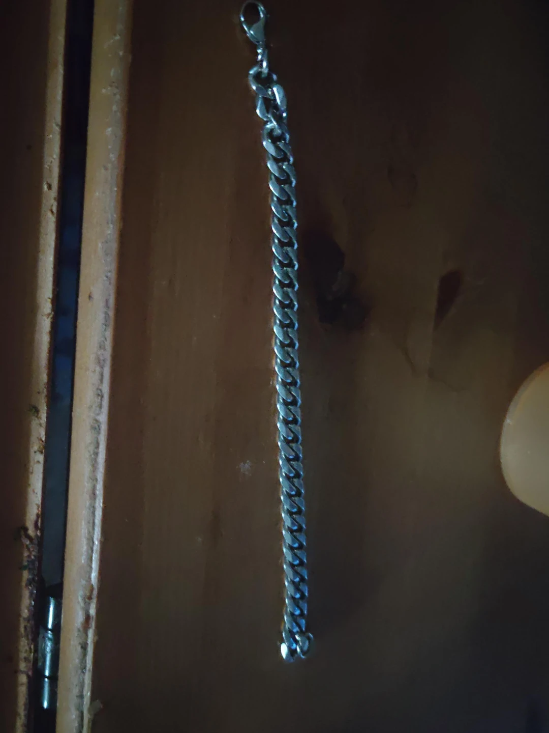 Silver Curb Chain Bracelet