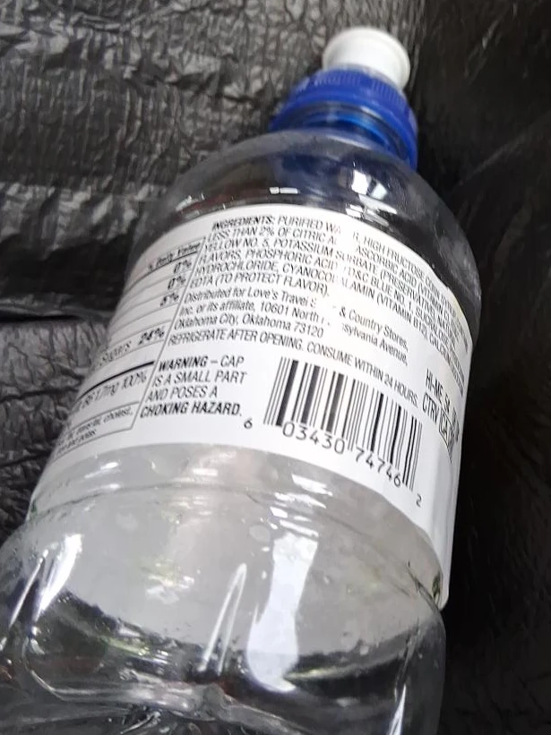 Love's Travel Stop Purified Water Drink