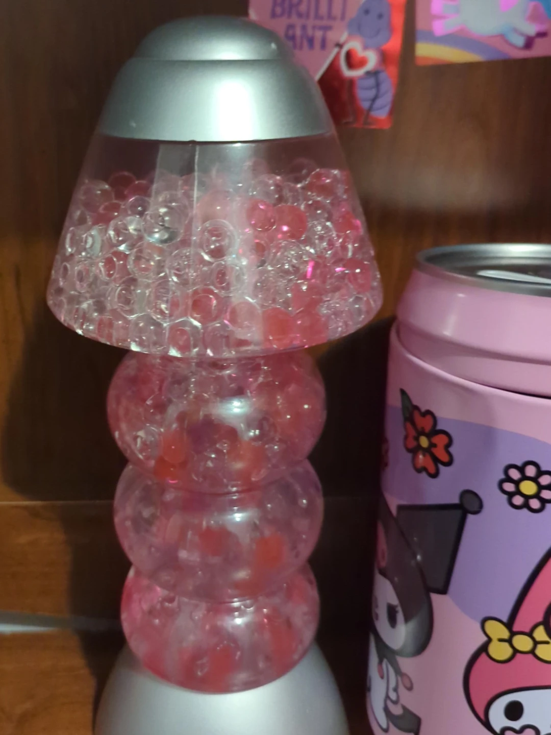 Pink Glitter Lava Lamp