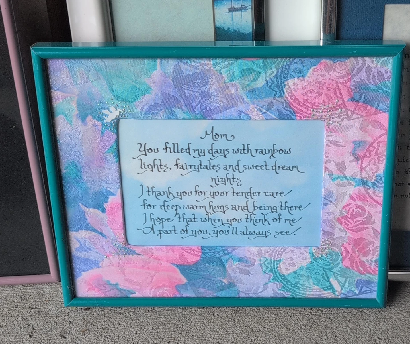 Mom Poem Picture Frame