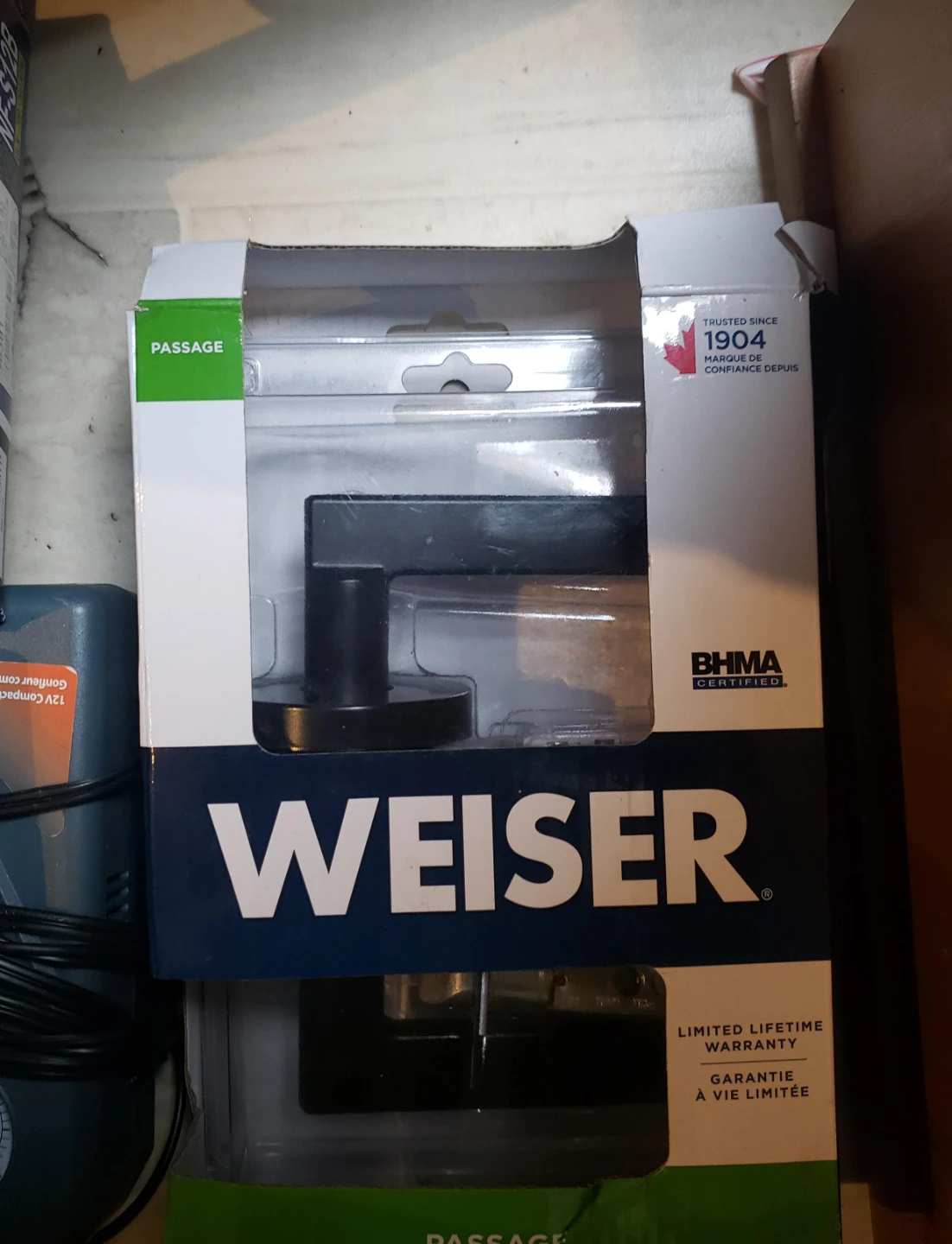 Weiser Passage Door Knob