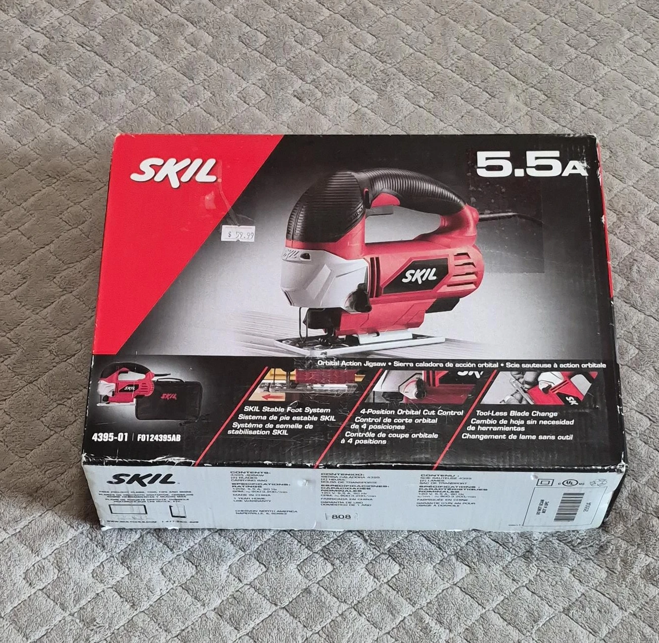 SKIL 5.5A Orbital Action Jigsaw