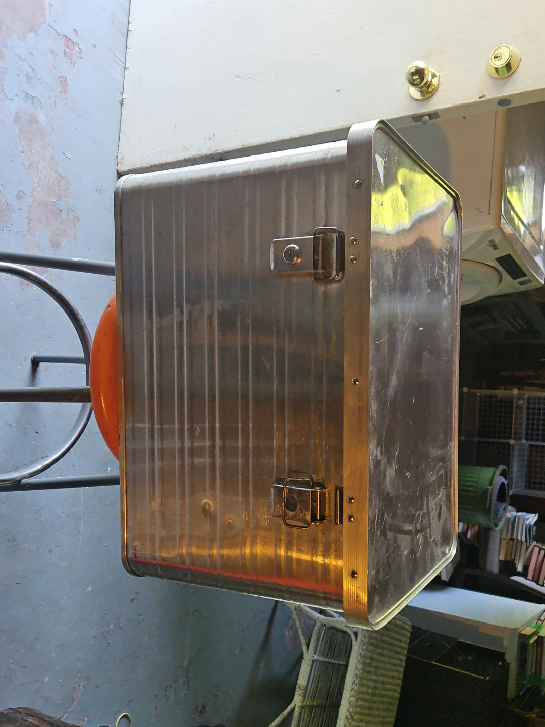 Vintage Aluminum Cooler Box