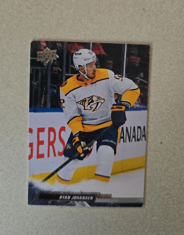Upper Deck Ryan Johansen Hockey Card 2022-23 Series 1