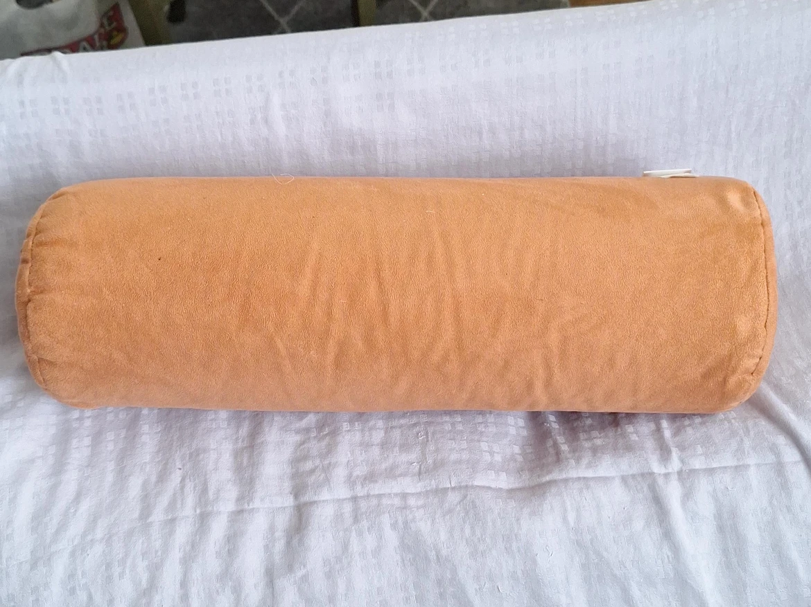 Orange Bolster Pillow