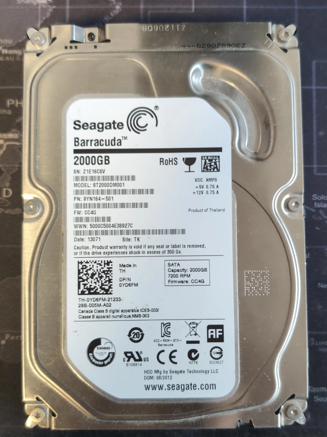 Seagate Barracuda 2000GB Internal Hard Drive