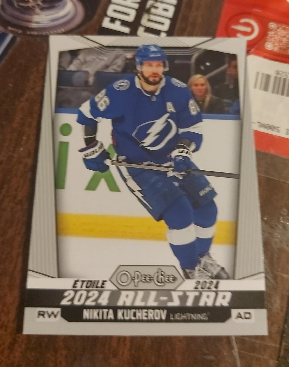 2024 O-Pee-Chee Nikita Kucherov All-Star Hockey Card