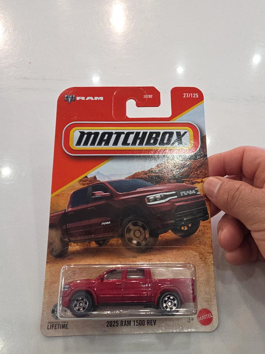 Matchbox 2025 Ram 1500 Rev Die-Cast Toy Truck