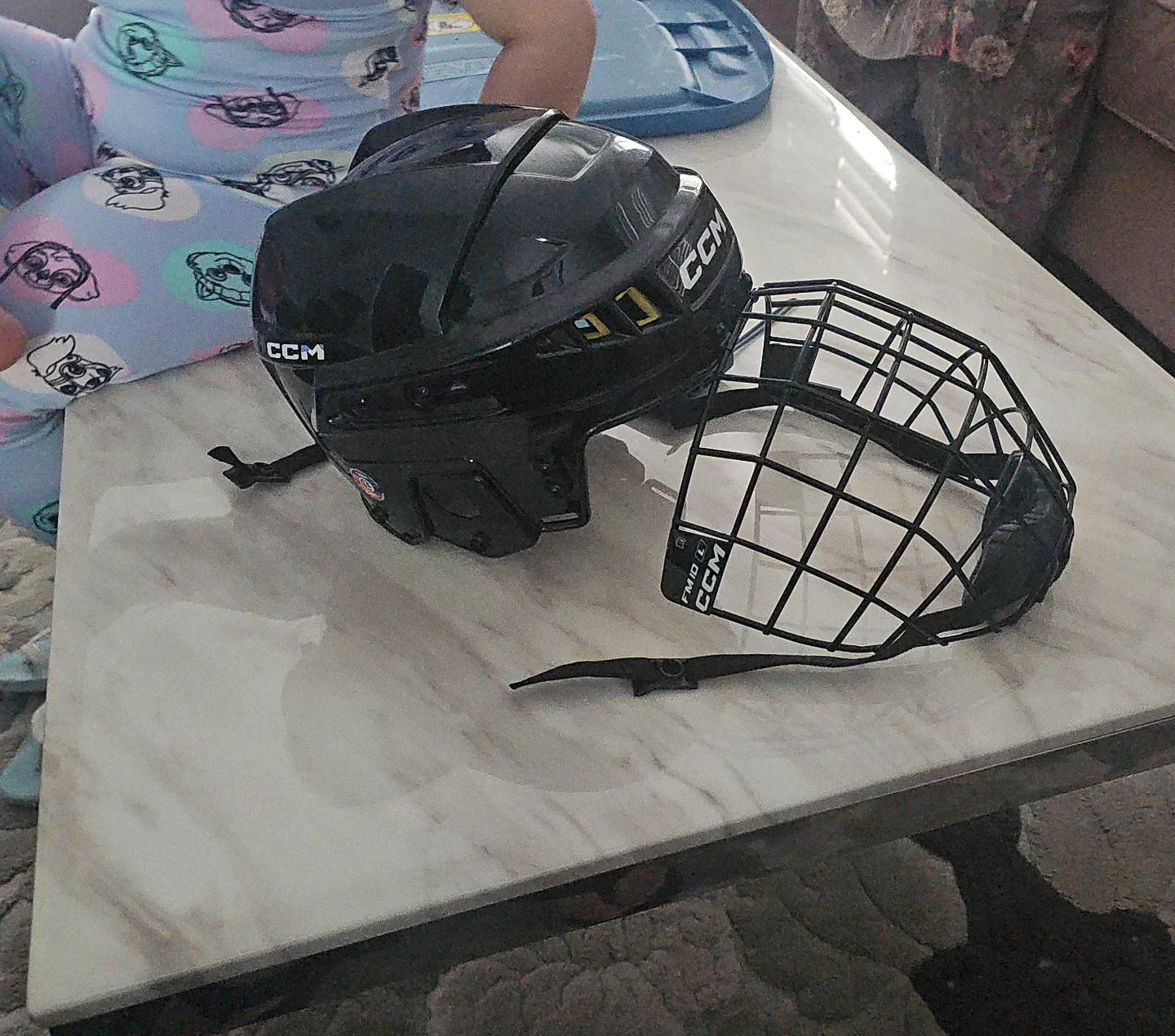 CCM Hockey Helmet with Cage