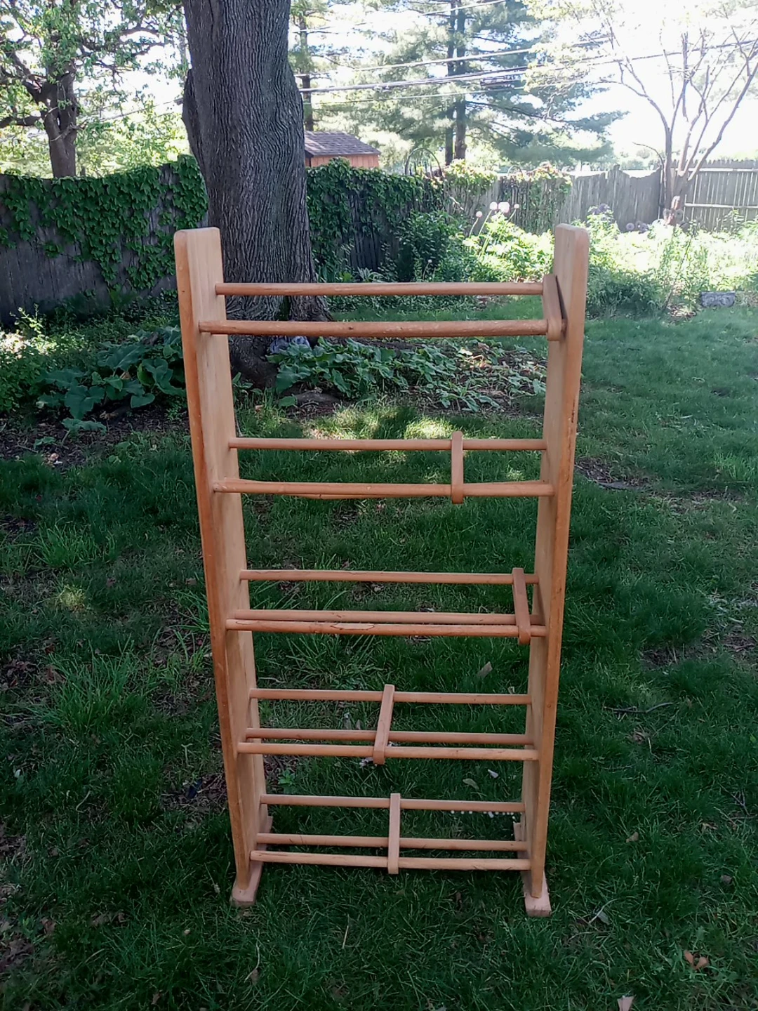 Wooden Ladder Shelf / Rack