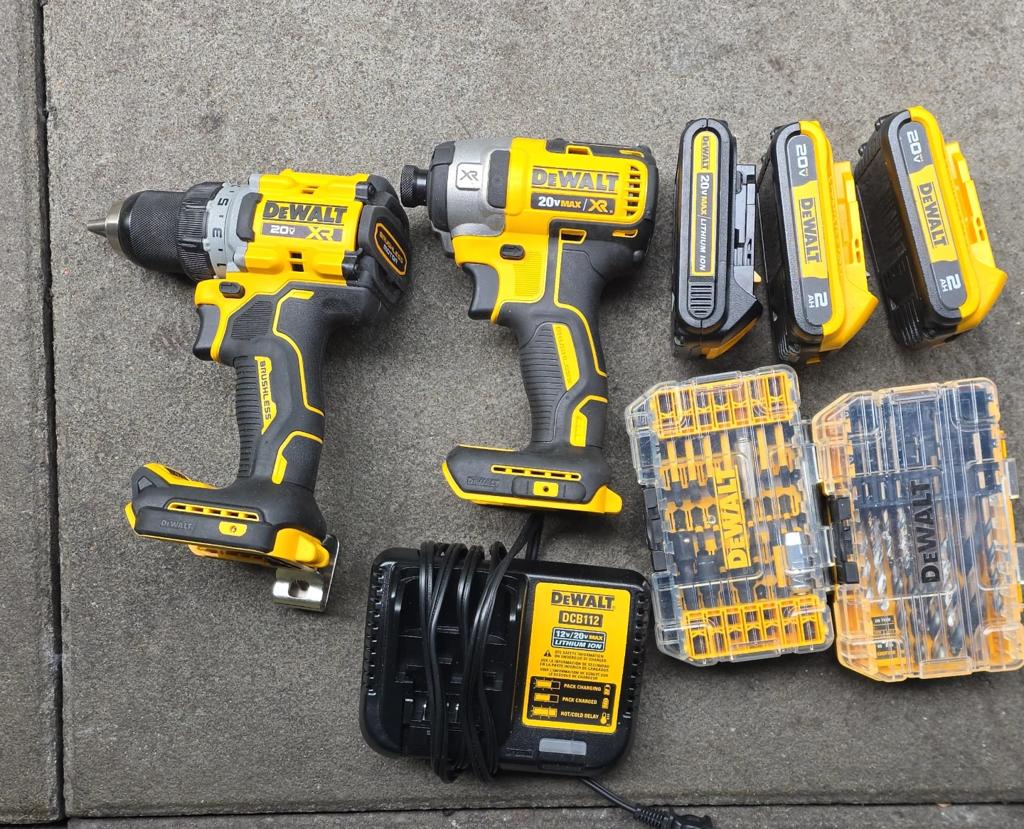 DeWalt 20V XR hammer drill & impact