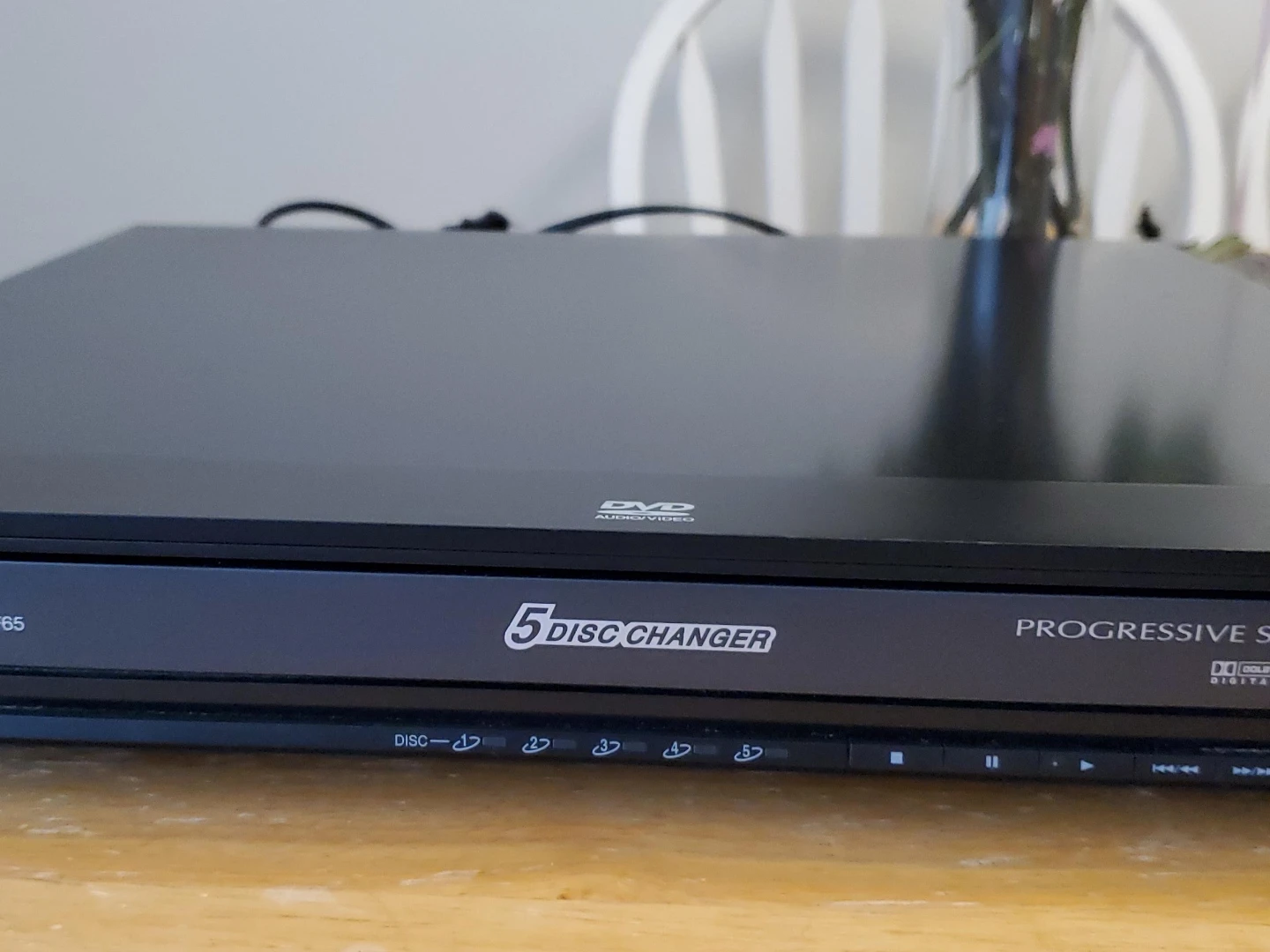 Panasonic 5-Disc Changer Progressive Scan DVD Player