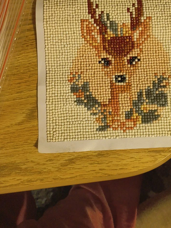 Handmade diamond art design - photo 2