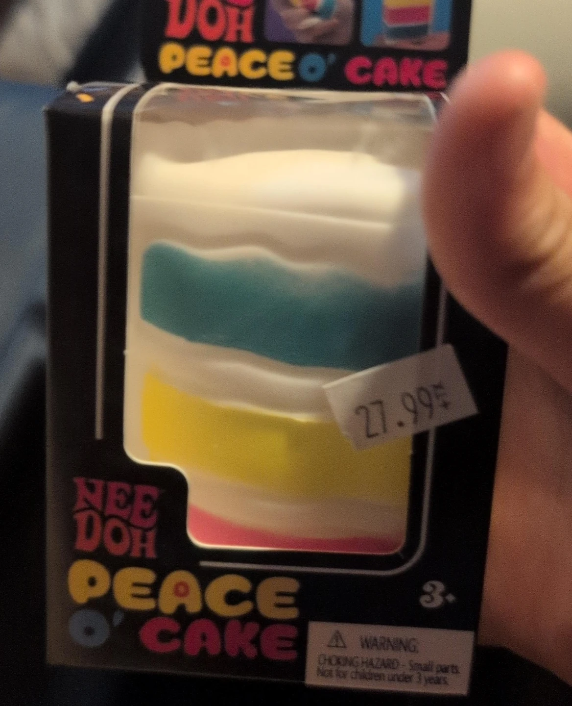 Nee Doh Peace 'O' Cake Stress Ball