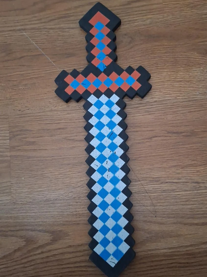 Minecraft Diamond Sword Toy