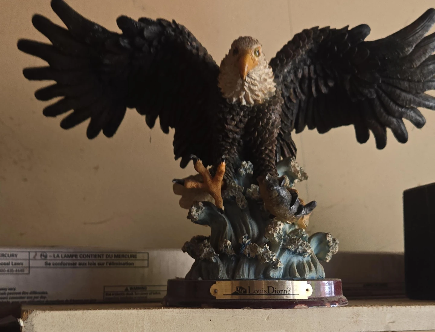 Louis Dionne Eagle Statue - photo 2