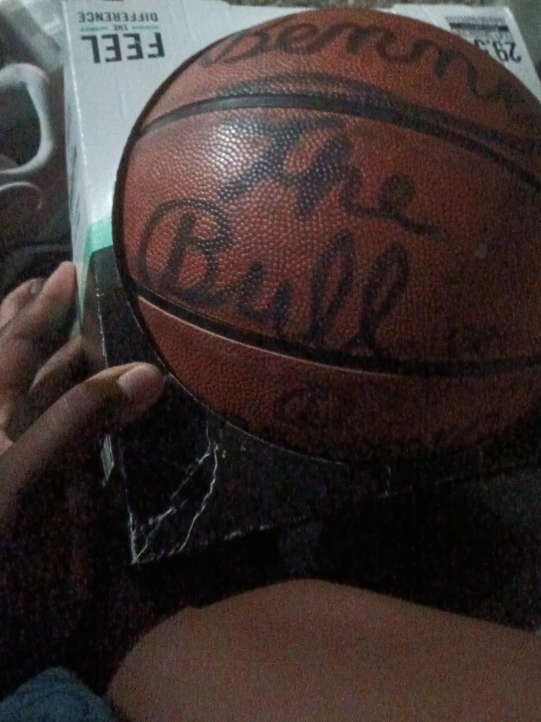 Basketball with Autographs