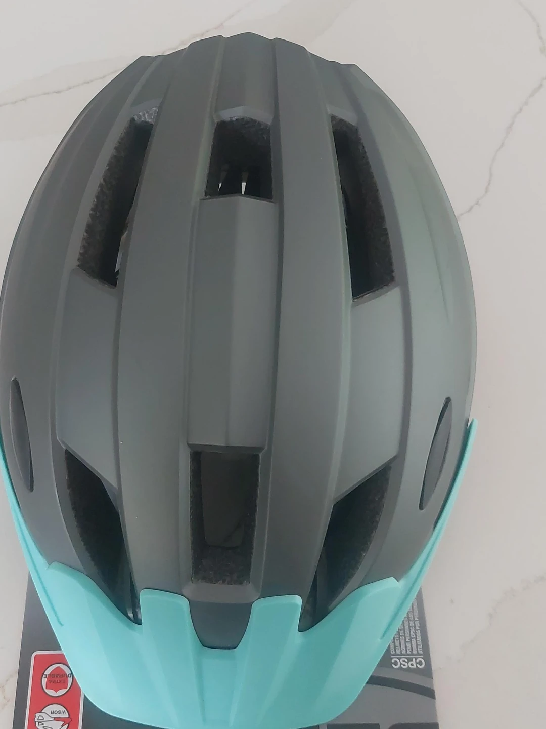 Bell Apex Bike Helmet - Grey/Teal