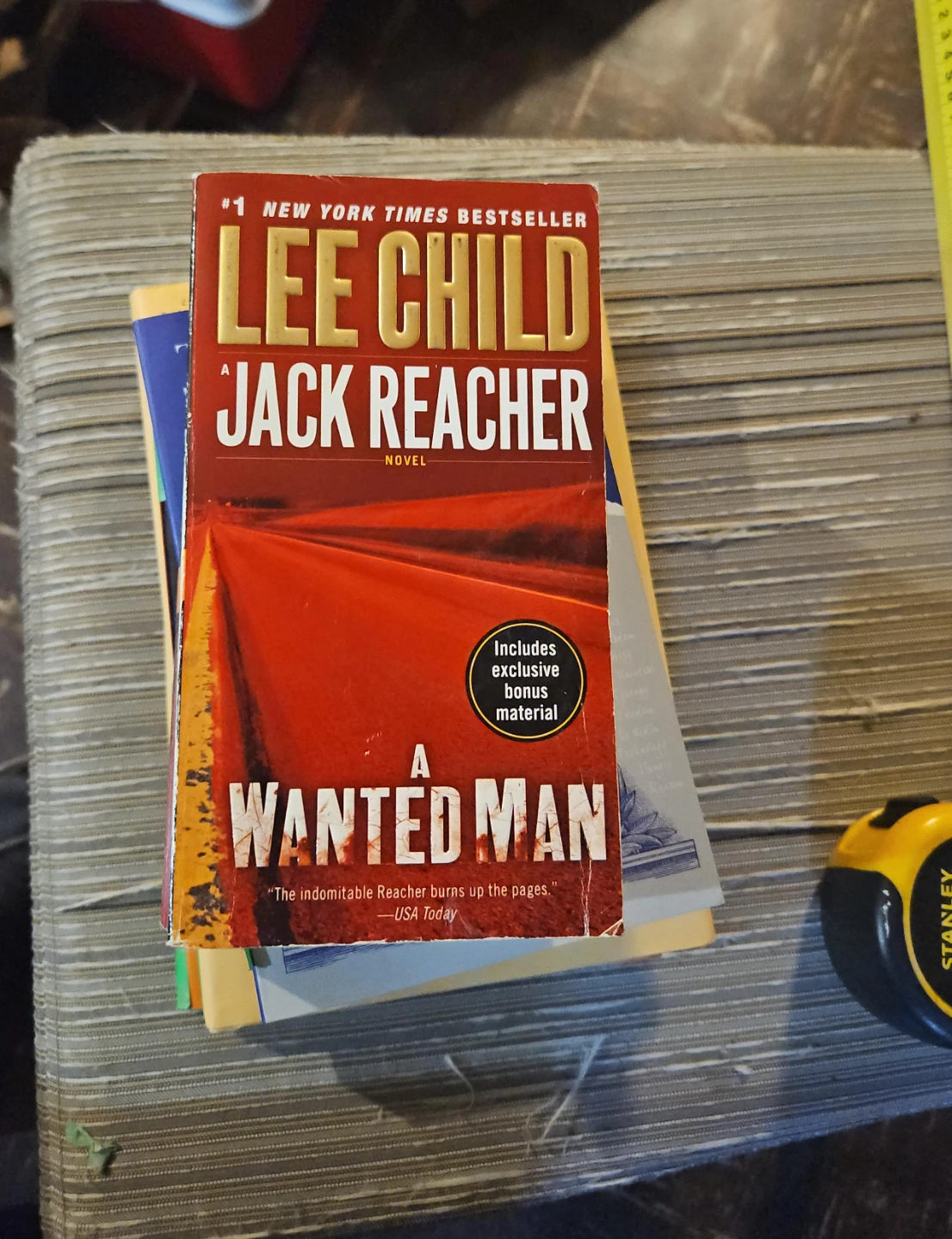 Lee Child Jack Reacher "A Wanted Man" Novel