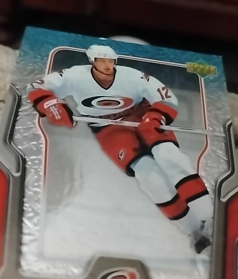 Upper Deck NHL Hockey Card - Carolina Hurricanes Player