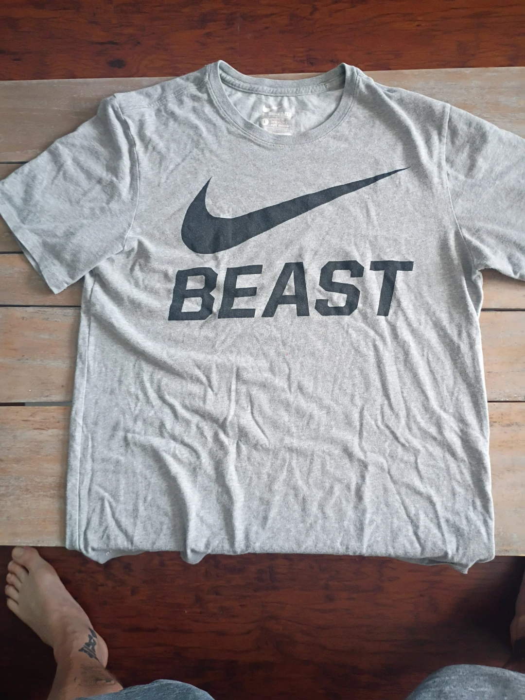 Nike 'Beast' Athletic Cut T-Shirt - Size Large