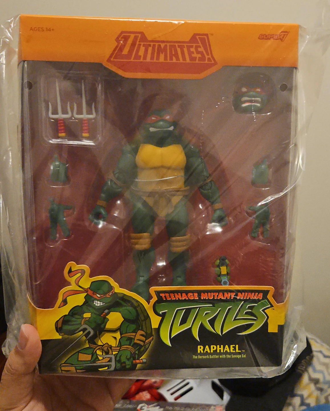 TMNT SUPER 7: Raphael Action Figure
