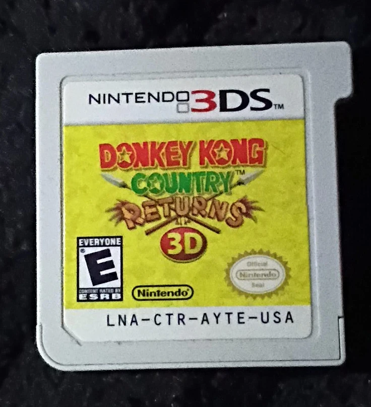 Nintendo 3DS Donkey Kong Country Returns Game Cartridge only