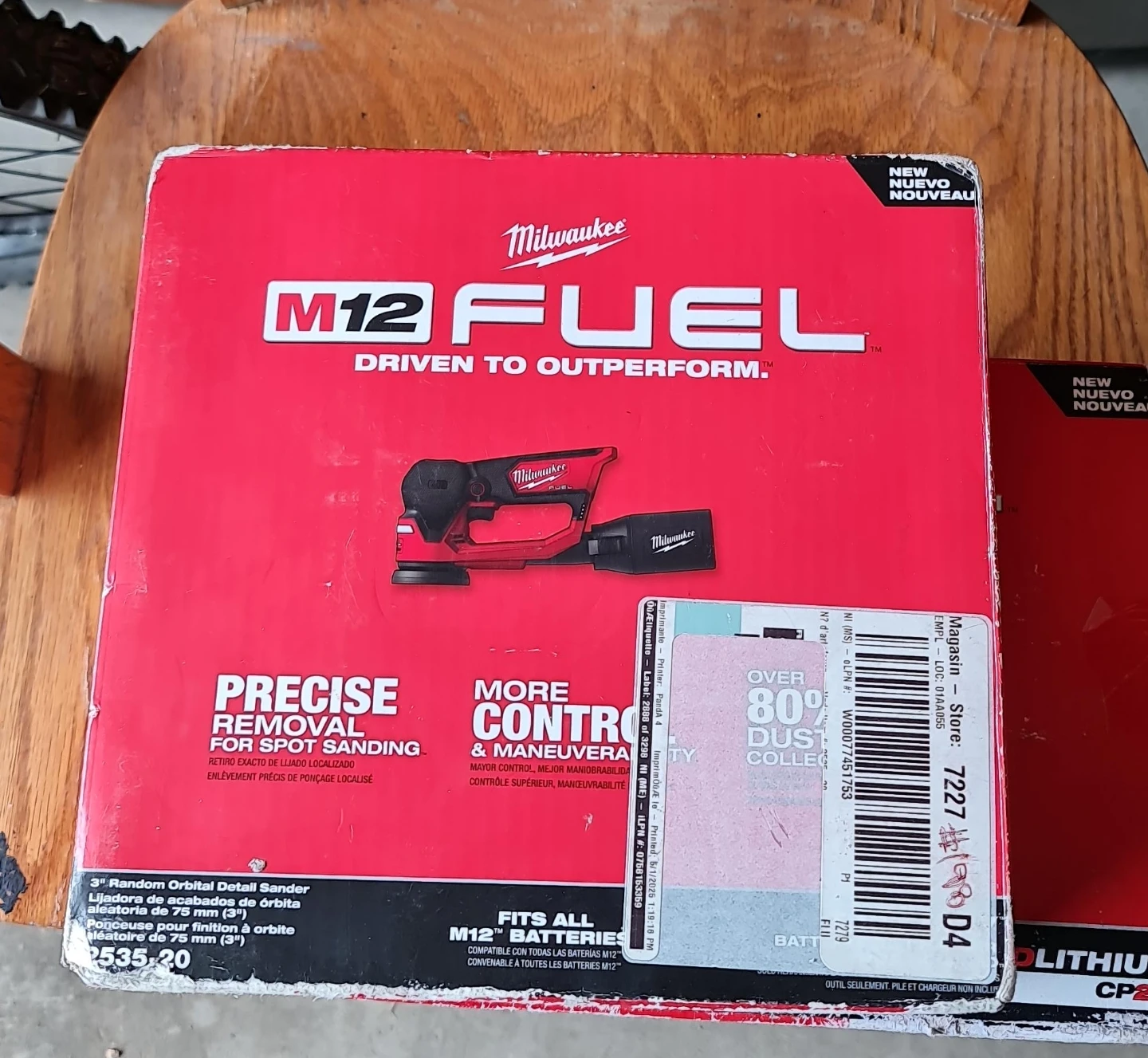 Milwaukee M12 FUEL 3" Random Orbital Detail Sander