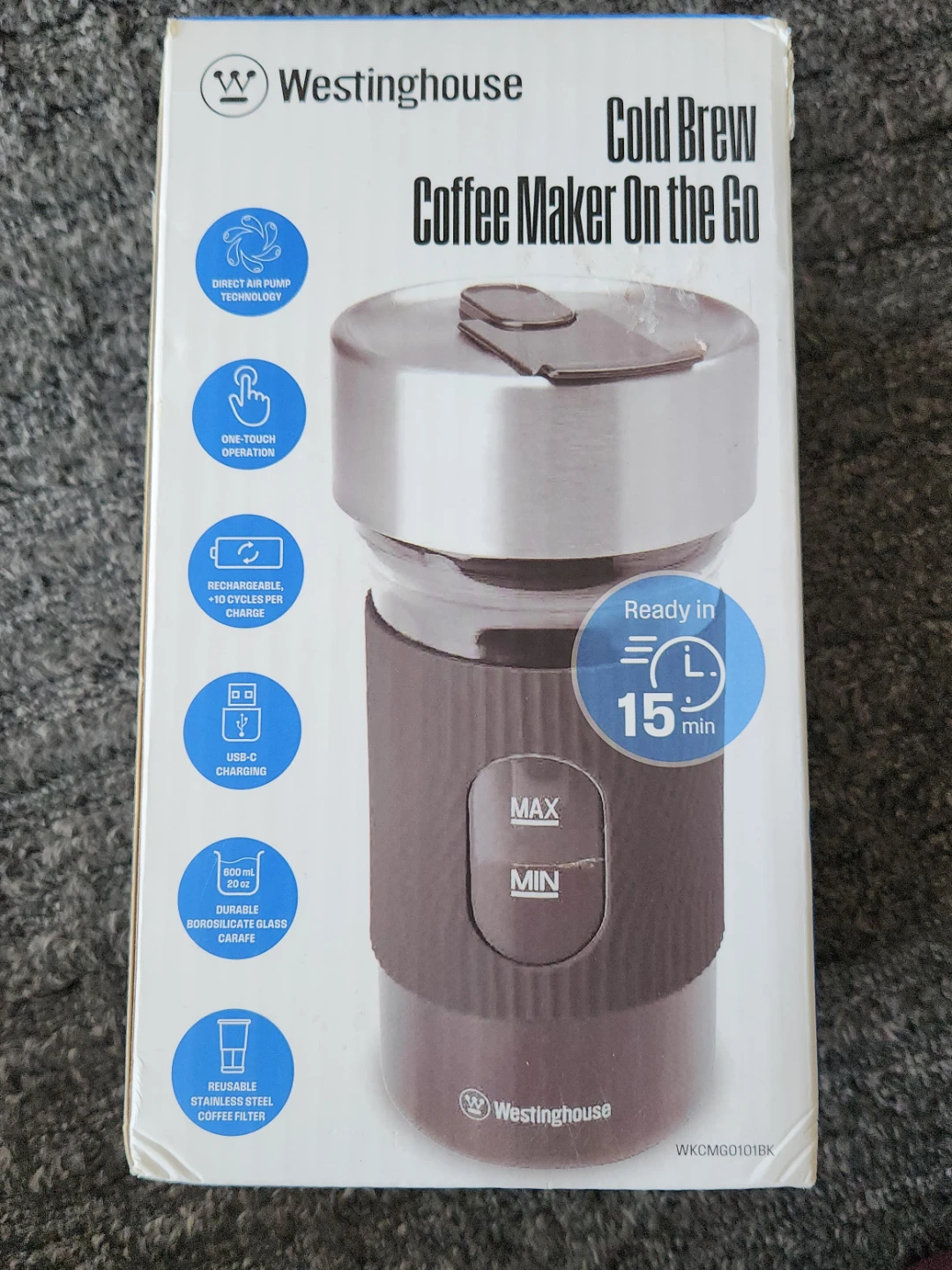 Westinghouse Cold Brew Coffee Maker On the Go Portable