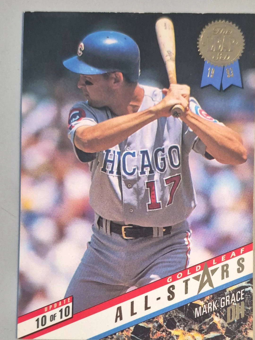 1993 Leaf Gold All-Stars Baseball Card - Mark Grace