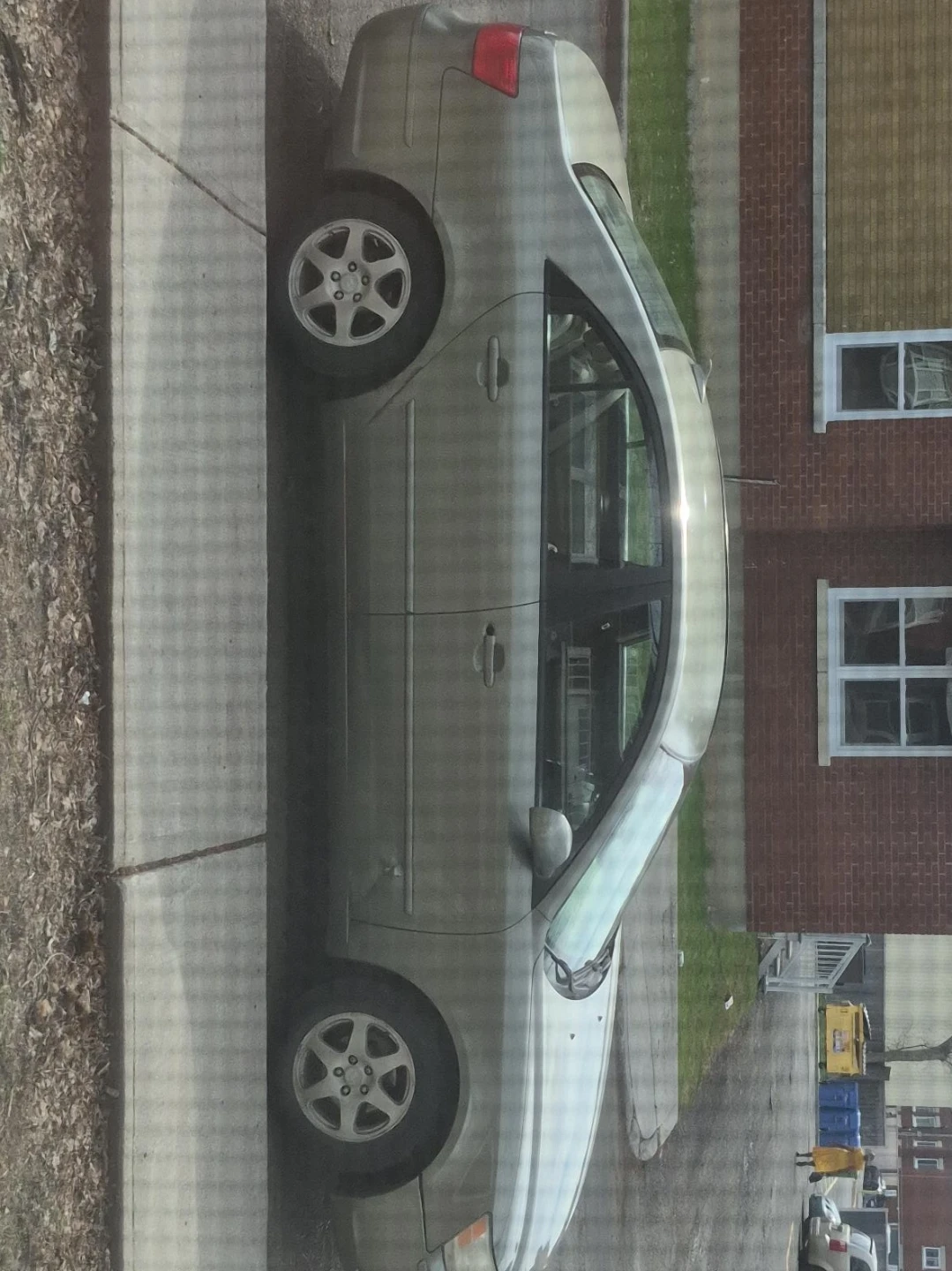 Silver Sedan