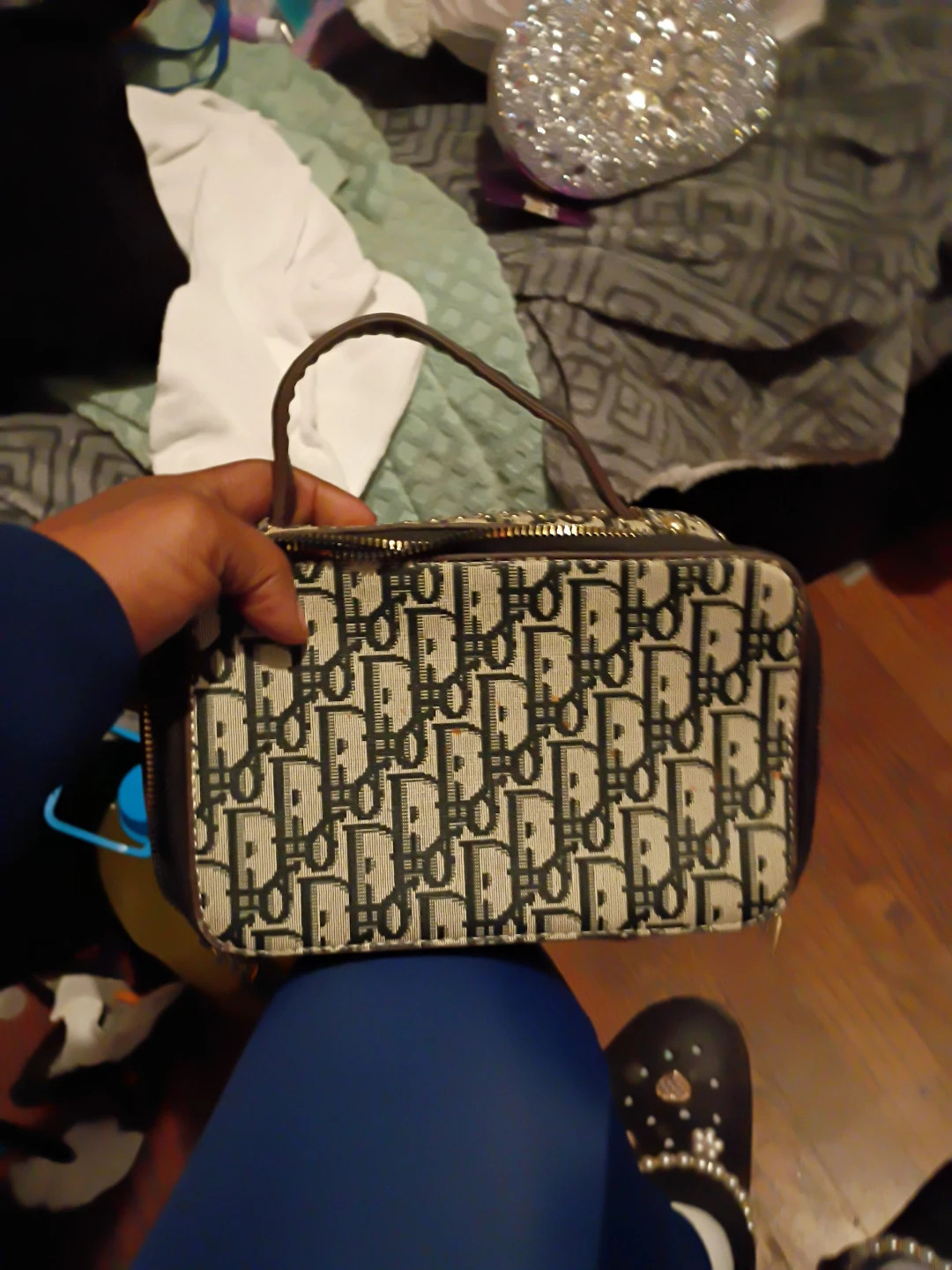 Christian Dior Monogram Cosmetic Pouch