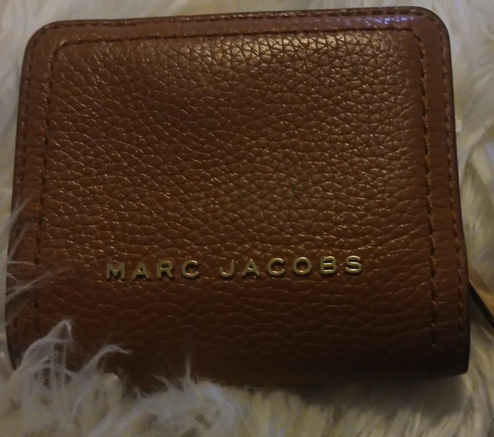Marc Jacobs Brown Leather Wallet