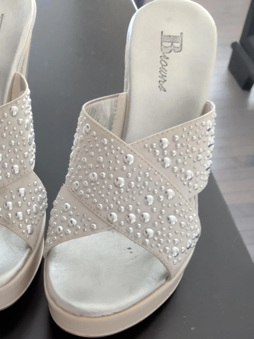 Browns Women's Embellished Wedge Sandals