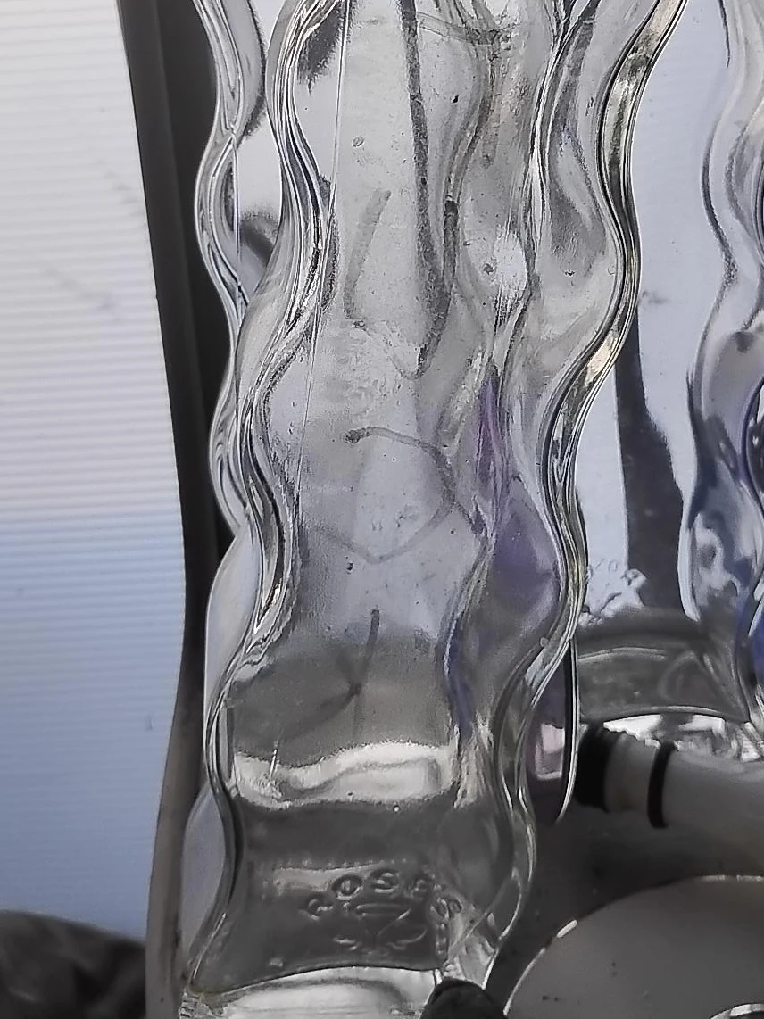 Textured Glass Vases