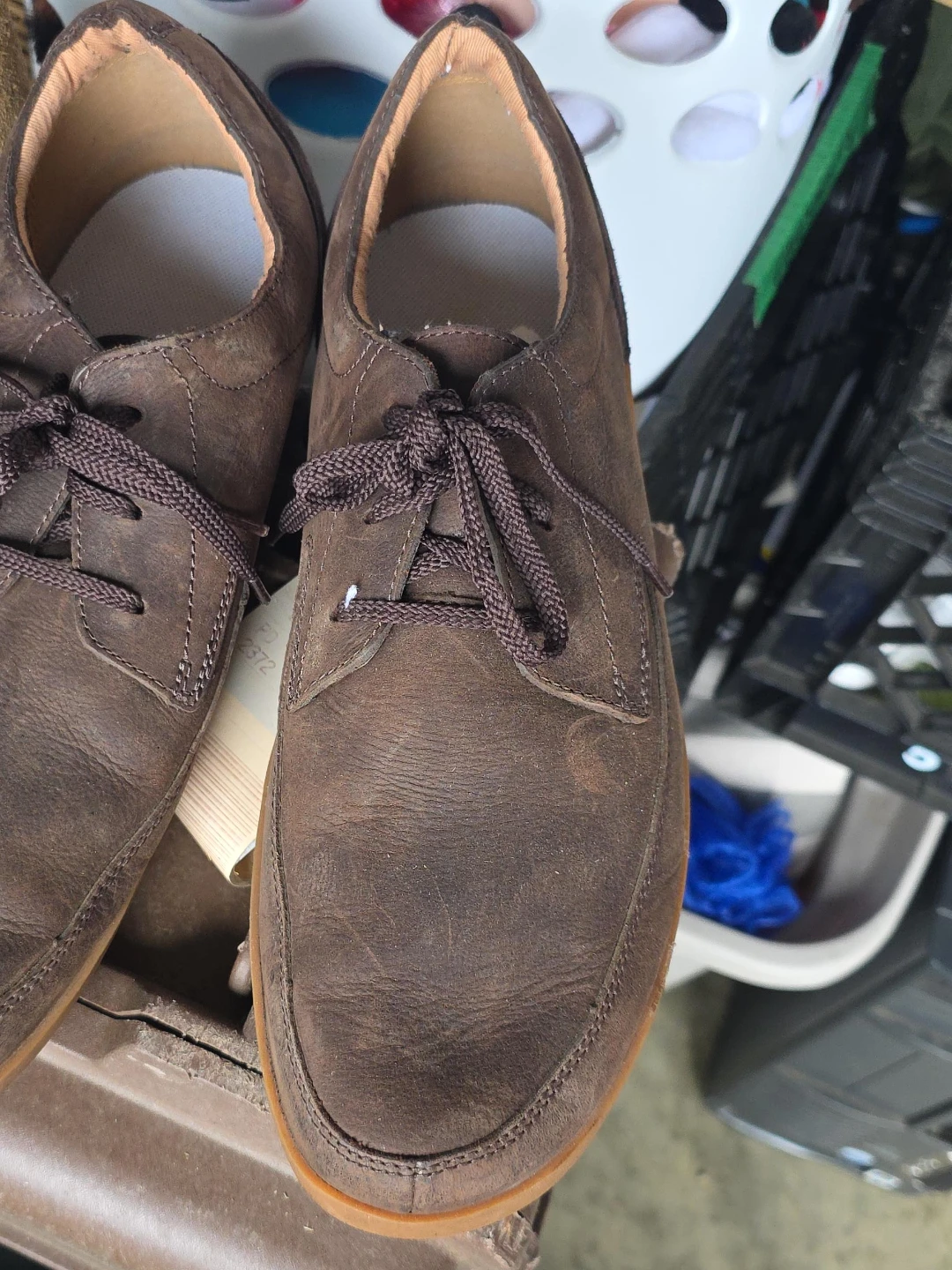 Brown Leather Casual Shoes