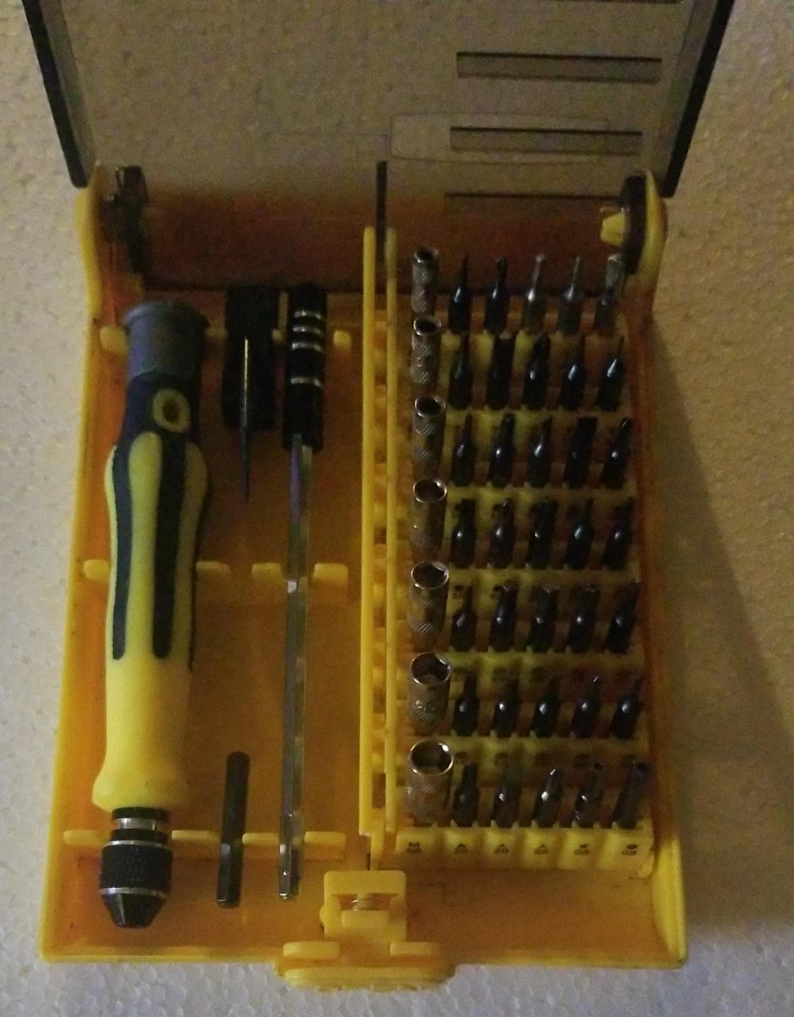 45-in-1 Screwdriver Bit Set with Case