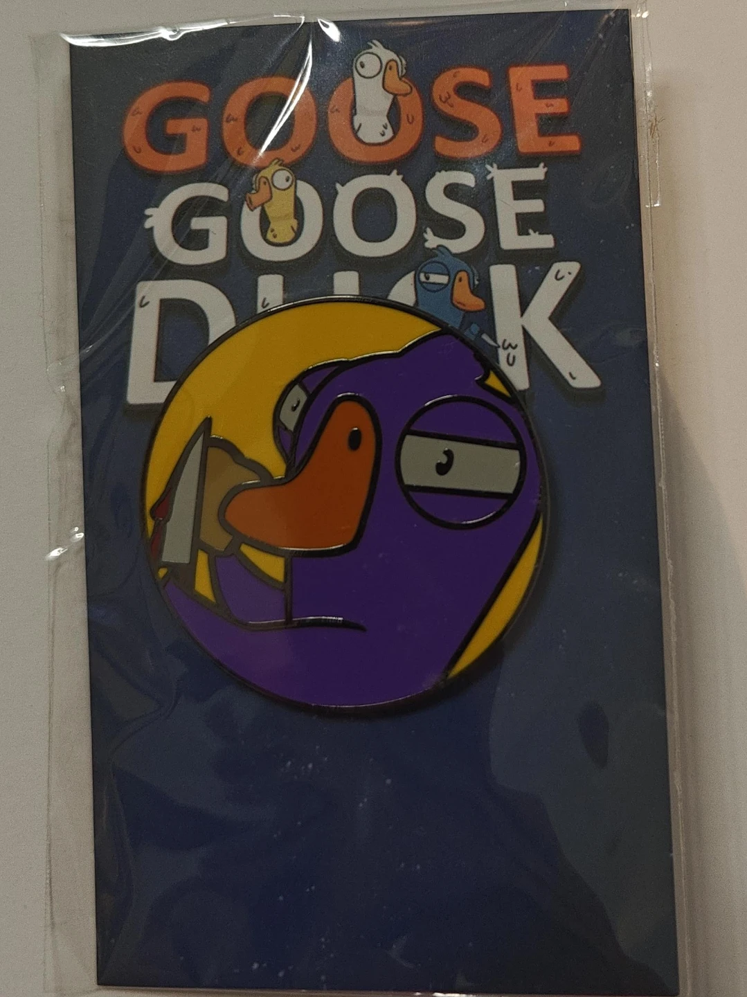 Goose Goose Duck Enamel Pin