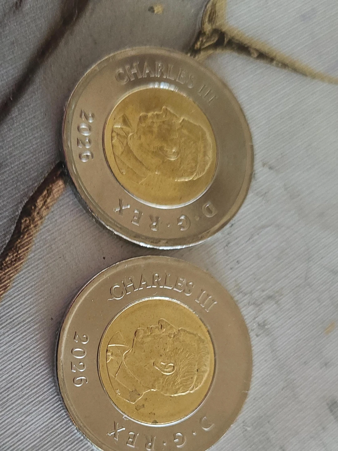 Two 2026 Canada $2 Coins