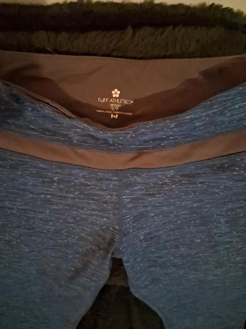 Tuff Athletics Blue Athletic Leggings Size S/P